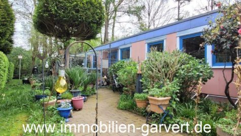 Bequem! Bungalow mit großer Gartenoase und Garage, ruhige, naturnahe Ortsrandlage in Wulfen-Barkenberg, 46286 Dorsten, Bungalow