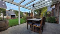 Großzügiges Familiendomizil! Junges, schönes Einfamilienhaus. Garten und Carport, ruhig in Groß Reken - Terasse
