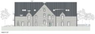 Neubau! Top Lage! Attraktive 2-Zimmer-Mietwohnung, Tiefgarage, Garten und Terrasse in Borken - Ansicht Ost