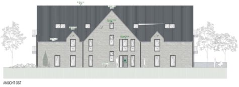 Neubau! Top Lage! Attraktive 2-Zimmer-Mietwohnung, Tiefgarage, Garten und Terrasse in Borken, 46325 Borken, Wohnung