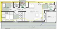 Top-Lage in Raesfeld - Neubau Eigentumswohnung im Erdgeschoss mit Terrasse und Garten_A2389 - Grundriss Wohnung 3