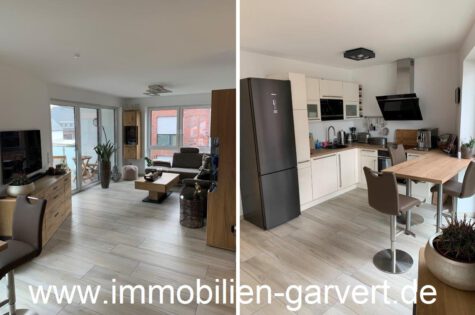 Vermietung – Moderne Wohnung mit Balkon, Aufzug im 1. Obergeschoss in stadtnaher Lage von Borken, 46325 Borken, Wohnung