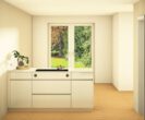 Neubau! Stadtnahe Obergeschoss-Wohnung mit Balkon, Tiefgarage und Aufzug in Borken_A2472 - Küche