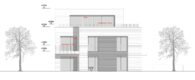 Neubau! Stadtnahe Obergeschoss-Wohnung mit Balkon, Tiefgarage und Aufzug in Borken_A2474 - Ostansicht