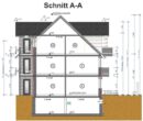 Neubau! Dachgeschoss-Wohnung mit Balkon, Tiefgarage und Aufzug in Rhade_A2530 - Schnitt