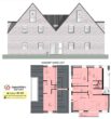 Neubau! KFW 40! Moderne Maisonette-Wohnung mit Balkon, im 4-Familienhaus, Borken-Weseke_A2511 - Ansicht
