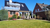 Erdgeschoss! Schöne 3-Zimmer Wohnung im 2-Familienhaus, Wintergarten, Garten, Garage, in Groß Reken - Garten