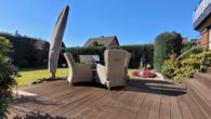 Erdgeschoss! Schöne 3-Zimmer Wohnung im 2-Familienhaus, Wintergarten, Garten, Garage, in Groß Reken - Terrasse