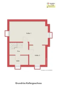 Grundriss Kellergeschoss