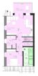 Neubau attraktiver Eigentumswohnungen in einem Doppelhaus in Gescher! - Grundriss DG Wohnung 3