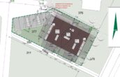 Neubau! KFW 40! Moderne Erdgeschoss-Wohnung mit Terrasse, Garten, im 4-Familienhaus, Borken-Weseke_A2510 - Lageplan
