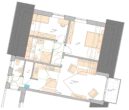 Neubau! Dachgeschoss-Wohnung mit Balkon, Tiefgarage und Aufzug in Rhade - Grundriss Wohnung
