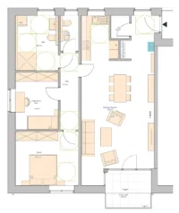 Grundriss Wohnung 7