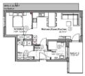 Vermietung! Junge moderne 2-Zimmer-Wohnung im 1. Obergeschoss mit Balkon in Borken - Grundriss