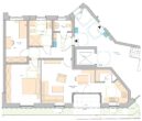 Neubau! Erdgeschoss-Wohnung mit Terrasse, Garten, Tiefgarage und Aufzug in Rhade_A2521 - Grundriss Wohnung 1