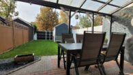 Familienplatz! Schönes Reihenmittelhaus mit Landhausflair, Garten und Carport, ruhig in Borken-Hovesath - Terrasse