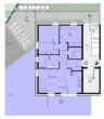 Neubau! KFW 40! Moderne Erdgeschoss-Wohnung mit Terrasse, Garten, im 4-Familienhaus, Borken-Weseke_A2509 - Grundriss