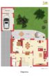 Familienplatz! Großzügiges Einfamilienhaus mit Gartenoase und Garage, ruhige Lage in Borken-Gemen - Grundriss Erdgeschoss