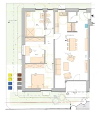 Grundriss Wohnung 3