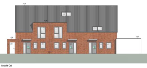Neubau – Modernes Reihenhaus in Teileigentum mit Terrasse und Garten in Borken-Weseke, 46325 Borken, Reihenmittelhaus