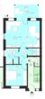 KFW 40! Neubau Erdgeschosswohnung in einem 4-Parteien-Haus! Zentrale Lage von Gescher! - Grundriss Wohnung 1