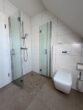 Vermietung - Helle 2-Zimmer-Dachgeschoss-Wohnung mit Garten in Borken-Marbeck (Außenbereich) - Bad