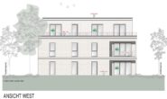 Top-Lage in Raesfeld - Neubau Eigentumswohnung im Erdgeschoss mit Terrasse und Garten_A2386 - Ansicht West