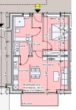 Vermietung - Wohnen am Lindenbusch in Borken-Weseke, Moderne 2-Zimmer-Obergeschosswohnung mit Balkon - Grundriss