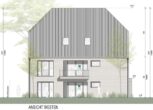 Neubau! Moderne Maisonette-Wohnung mit Balkon, im 4-Familienhaus, Borken-Gemen - Ansicht Westen