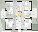 Neubau! Moderne Maisonette-Wohnung mit Balkon, im 4-Familienhaus, Borken-Gemen - Grundriss Obergeschoss