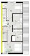 Neubau! Moderne Maisonette-Wohnung mit Balkon, im 4-Familienhaus, Borken-Gemen - Grundriss Wohnung 4 DG