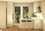 Neubau! Stadtnahe Obergeschoss-Wohnung mit Balkon, Tiefgarage und Aufzug in Borken_A2470 - Küche