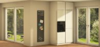 Neubau! Stadtnahe Obergeschoss-Wohnung mit Balkon, Tiefgarage und Aufzug in Borken_A2470 - Küche - Hochschränke