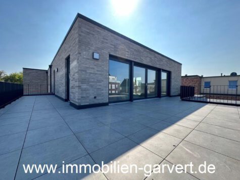 Neubau! Stadtnahe Penthouse-Wohnung mit Dachterrasse, Tiefgarage und Aufzug in Borken_A2451, 46325 Borken, Wohnung