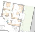 Neubau! Erdgeschoss-Wohnung mit Terrasse, Garten, Tiefgarage und Aufzug in Rhade_A2522 - Grundriss Wohnung 2