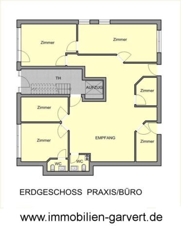 Vermietung – Innenstadtnähe! Büro oder Praxis in zentraler Lage von Borken, 46325 Borken, Büro/Praxis